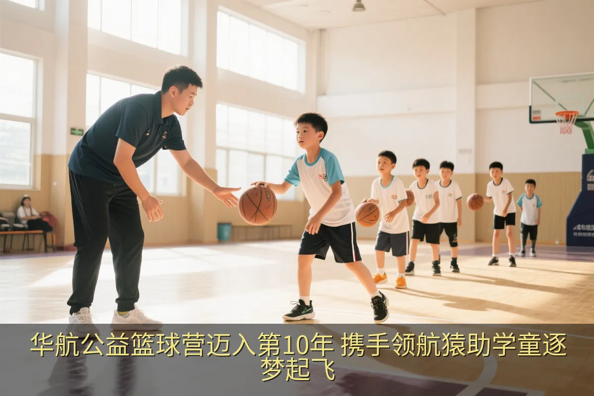 华航公益篮球营迈入第10年 携手领航猿助学童逐梦起飞